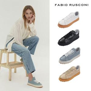 (신세계강남점)FABIO RUSCONI[파비오루스코니] 여성 미니멀 스니커즈(HS51FAB001)