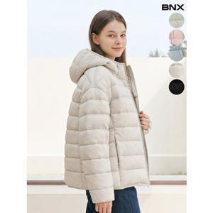BNX 소프트 경량 후드 패딩 점퍼