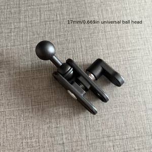 차량용 휴대폰 거치대 어댑터 로드 에어컨 통풍구 내부 컨트롤 차량 17mm 볼 헤드 메탈 확장형 암 베이스 액세서리