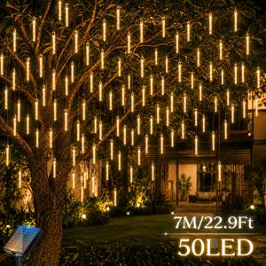 100/50/20LED 야외용 태양광 버블 스틱 조명 스트링, 8가지 조명 모드, 태양광 정원등, 여름 장식, 마당등, 조경등, 마당, 정원, 파티오, 정자, 결혼식, 생일, 산책로, 크리스마스용, 황혼부터 새벽까지