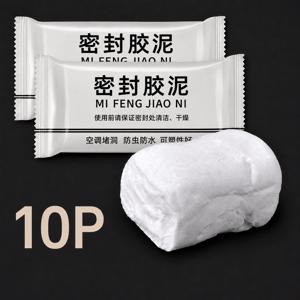 점토형 메꾸미 30g 5P/10P 틈새 보수제 구멍 메움제 방수 보수용 배수구 에어컨 구멍 벽면 균열 수리 다용도 실링 퍼티