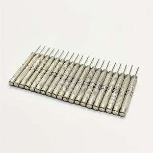 20개 시계 밴드 팔찌 스트랩 핀 펀치 드라이버, 0.8mm 주얼리 링크 제거 및 수리 도구 세트