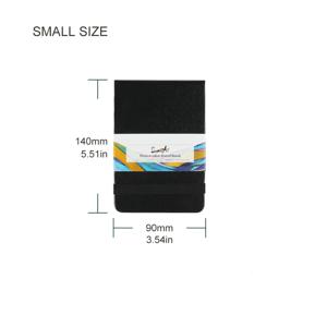 SeamiArt A4/A5 드로잉 노트북 수채화 스케치북 핸드북 300gsm 종이 24매 수채화 아크릴 마커펜 유화 구아쉬용