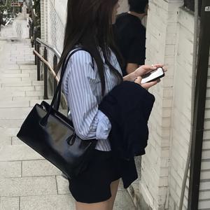 에디션 한국 스타일 릴랙스 겨드랑이 가방, 니치 디자인 대용량 토트백, 패셔너블한 통근 및 외출용 핸드백, 숄더백 단품