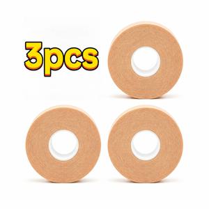 피부 보호 테이프 2.5cm × 4.5m 3롤, 부드럽고 통기성 좋은 방수 원단 제작, 강한 접착력. 발, 손가락, 발뒤꿈치와 같은 부위 보호에 적합하며 일상적인 마찰 보호에도 사용 가능