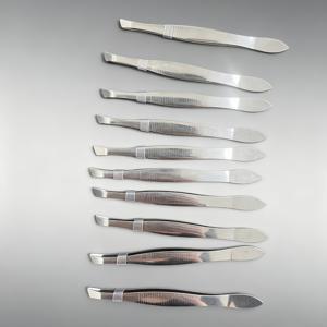 스테인리스 스틸 눈썹 핀셋 10개입 - 정밀한 쉐이핑 도구, 속눈썹 연장, 쌍꺼풀 테이프, 메이크업용으로 적합. 인체공학적 디자인, 톱니 모양 날, 내구성 있는 미용 도구, 전문가 및 가정용으로 모두 적합