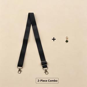 2개 세트: 다기능 단색 조절식 크로스백 스트랩, 휴대폰 랜야드, 물병 랜야드 등과 호환 + 새로운 휴대폰 참 펜던트, 핸드백 숄더 스트랩, 패셔너블한 교체용 스트랩, 스트레스 해소 스트랩, 휴대폰 랜야드, 일상 출퇴근용