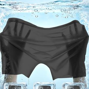 3피스 남성용 드로즈, 원단, 초박형, 쿨링, 통기성 & 속건성, 여름 필수 속옷, 섹시한 시어 디자인, 부드럽고 매끈한 질감, 데일리 캐주얼 및 오피스룩에 이상적. 이음매 없는 제작으로 하루 종일 편안함을 제공합니다.