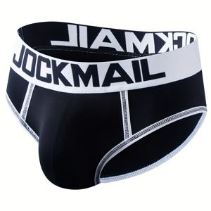 JOCKMAIL 브랜드 남성 속옷 클래식 패션 섹시 대직경 스로탈 포켓 박서브리프 소프트 통기성 모달 소재 여름 스포츠 반바지 수영복