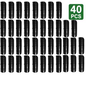 40개 온실 필름 클램프, 정원 온실 덮개, 그늘막, PVC 튜브 및 식물 지지 프레임용 강력한 그립 플라스틱 클립