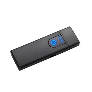 방풍 무화염 라이터, 신형 USB 충전식 휴대용 터치식 전자 라이터, ABS 소재, 방풍 전자 라이터, 초슬림 전자 라이터, 캠핑, 밸런타인데이, 추수감사절, 크리스마스, 할로윈, 아버지의 날 선물용으로 이상적인 선택