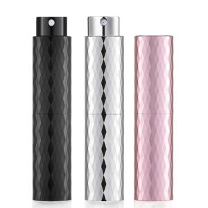 고품질 전기도금 10ml 3/6개 세트 스프레이 향수 분무기 병, 여행용, 빈 코롱 디스펜서, 휴대용 스프레이어