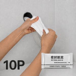 점토형 메꾸미 30g 방수 보수 퍼티 틈새 충진제 벽면 균열 구멍 보수제 배관 배수구 주변 수리용