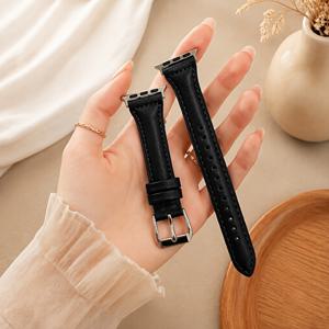 Iwatch 38mm 40mm 41mm 42mm 44mm 45mm 49mm 호환 합성 시계 스트랩, Iwatch Ultra SE 시리즈 11 10 6 5 4 3 2 1 시계 밴드