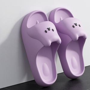 PLOVER 남녀공용 통굽 EVA 슬리퍼 - 미끄럼 방지 소프트 솔, 무취 쿠션감 있는 실내화, 실내용, 욕실용, 일상 사용 및 관리용, Plover 브랜드