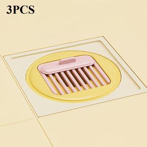 3개 콤-스타일 배수구 필터 (냄새 방지 삽입물 포함), 욕실 배수구용 헤어 캐쳐, 범용 변기 코어, 방충 및 역류 방지 장치, 밀폐형 커버, 주방 및 욕실에 적합