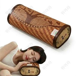 사각형 경추 베개 전통 문양 깊은 수면 보호