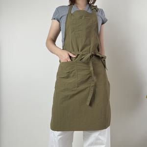 일본 스타일 패셔너블한 사이즈 조절 넥 앞치마 - 가정 케이터링, 베이킹, 커피숍, 펫숍, 꽃집용 남녀공용 작업복
