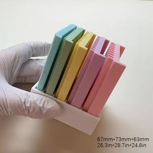 네일 아트 볼 몰드 및 문지름 스트립 몰드용 1-5mm 소프트 세라믹 - /3D 아크릴 플라워 참용 한국식 DIY 공예 몰드, 네일 장식용 수제 구형 수지 비즈용