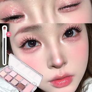 아이섀도우 팔레트 화장품 블러셔 애교살 섀도우 하이라이팅에 올인원 섀도우 팔레트 애교살 섀도우 후대용 귀여운 섀도우팔레트 쉐도우 팔레트 아이샤도우 구매 1위