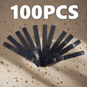 100/200/400개 고무 소프트 자석 패치 - 냉장고, 화이트보드, 사무실 및 가정용 강력한 접착식 자석 스트립, 무손상 제거 가능 다목적 자석 스티커, 내구성 있는 멀티퍼포즈 자석
