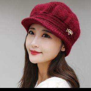 중년모자 할머니모자 겨울빵모자