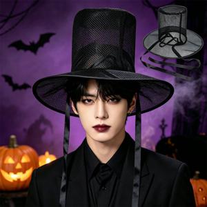 할로원 양반 갓 양반갓 선비 전통 민속 모자 연극 소품