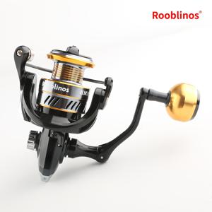 Rooblinos HM 스피닝릴, 5.2:1 기어비, 알루미늄 합금 조각 스풀, 민물 및 바닷물 겸용 낚시릴
