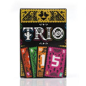 TRIO 영어 카드 게임, 디지털 점수 계산, 속도를 기반으로 한 암기 및 지능 카드 게임