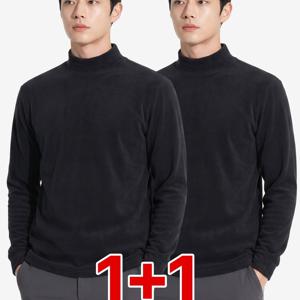 [1+1] 2장세트! 남성 따뜻한 겨울 고밀도 기모 폴라티 제로투히트(M6OPWT52)