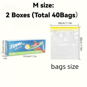 30/40/60개, 소/중/대 사이즈, 샌드위치 보관용 봉투, 두꺼운, 식품 등급, 졸라매는 끈 이중 솔기 촘촘한 봉투, 냉동고용 밀봉 봉투, 재사용 가능한 지퍼 밀봉 봉투, 주방 식품 보관 및 신선도 유지 봉투, 크리스마스, 할로윈, 추수감사절용