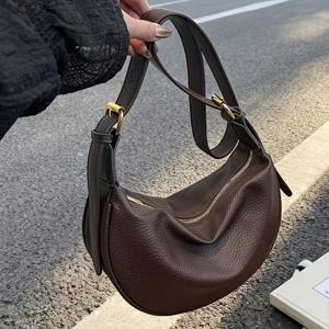 여성용 크로스바디 만두 가방, 부드러운 겨드랑이 가방, 다용도 캐주얼 웨어, 대용량 크로스바디 가방, 통근 및 쇼핑에 적합, 야외, 해변 휴가, 데일리 출퇴근, 대학 수업, 직장, 쇼핑에 적합