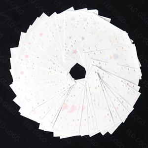 A6 루스리프 리필 용지, 60매, 16.2 X 10.2 Cm, 6가지 파스텔 드림스케이프 일러스트레이션 디자인 (각 10매), 6홀 바인더 삽입용, 저널링, 플래닝, 다이어리 노트 및 스크랩북 제작용