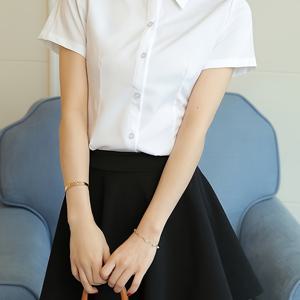 봄/가을 화이트 셔츠 여성 여름 긴팔/단팔 슬림핏 정장 업무복