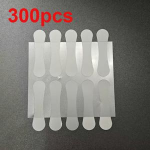 300개 투명 페이스 리프팅 패치, 무향, 휴대용 및 내구성, 즉각적인 V라인, 통기성, 코스프레 메이크업 및 데일리 매력에 적합