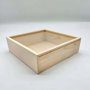 대형 모던 정사각형 가로형 3D 속이 빈 사진 액자, 아크릴 커버 및 나뭇결 프레임 포함 - , DIY 아트, 웨딩 장식, 사진 전시용, 접착제 필요 없음, 전기 불필요 탁상용 사진액자