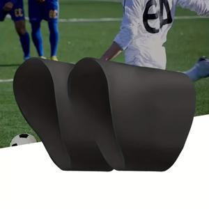 [고착력 축구화 커버] 고착력 축구화 커버 1켤레 | 범용, PU 소재, 레드/블랙/화이트, 훈련 및 야외 활동용