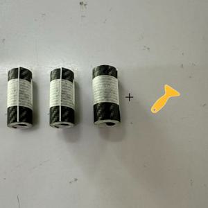 3롤 고강도 3D 탄소 나노섬유 테이프 | 스크래치 방지 범퍼 및 실 보호 스트립, 블랙, 스타일리시한 차량 장식, 모던한 차량 내부, 내구성 있는 접착 필름, 스크래치 방지 소재, 모든 자동차 애호가에게 적합