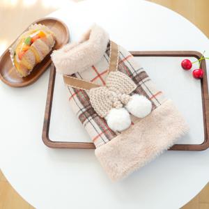 반려묘와 반려견 옷, 볼 리본 조끼, 반려동물 조끼, 가을/겨울용 따뜻한 코트, 소형에서 중형견을 위한 심플한 데일리 반려동물 재킷, 다용도 스타일, 집과 외출용 따뜻한 의류