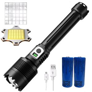 xhp360 후레쉬 손정등 배터리 5000mah 2개포함 해루질 랜턴 써치라이트 led