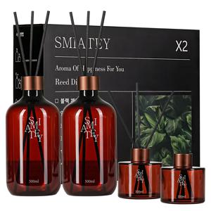 스미어티 디퓨저 대용량 실내 방향제 리필액 선물 세트 500ml 플라워샵