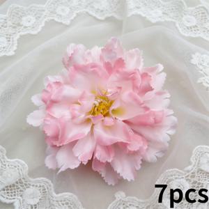 대형 인조 작약꽃 7개 세트, 결혼식, DIY 공예, 화환, 밸런타인데이, 어머니의 날, 졸업식에 적합 - 결혼식, 신부 샤워, 테이블, 가정 장식, 할로윈, 추수감사절, 어머니의 날, 크리스마스 장식용으로 이상적