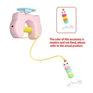 USB 충전식 고양이 장난감, 문걸이형 인조 깃털 전동 장난감 놀이 막대기, 반려묘 오락 및 놀이용, 반려동물을 키우는 가정에 이상적, 다양한 크기의 고양이에게 적합