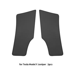 for 2025-2026 for Tesla for Model Y Rear C-pillar Ki Pad, Rear Door Sill Protection Pad, Interior Protection Pad, 2pcs