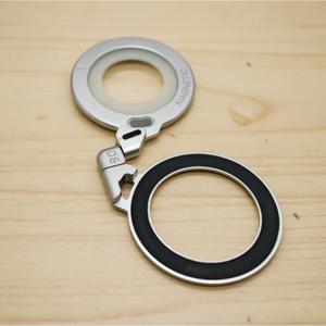 더블 링 접이식 손가락 반지 휴대폰 스탠드 접착식 손가락 반지 홀더 메탈 초박형 더블 링 휴대폰 홀더 접이식 손가락 반지 버클 마그네틱 휴대폰 스탠드 휴대폰 반지 버클