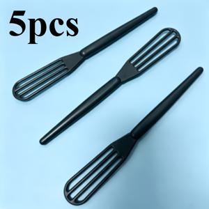 전문가용 염색 크림 믹서 5개 세트 내구성 있는 틴팅 스틱 오일 믹서 혼합 도구 살롱 및 DIY 헤어 컬러링용 틴팅 장비