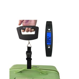 1개 110 Lbs/50 Kg 정밀 디지털 휴대용 수하물 저울 - 휴대용 여행용 저울, 백라이트 LCD 디스플레이 디지털 휴대용 수하물 걸이 저울, 디지털 휴대용 수하물 걸이 저울, 휴대용 저울