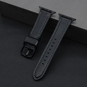 Apple Watch 밴드 호환 PU 가죽 스트랩, 38mm 40mm 41mm 42mm 44mm 45mm 49mm 46mm 아이워치 울트라 4/3/2/1 시리즈 12 11 10 6 5 3 2 1 워치 스트랩, 방수