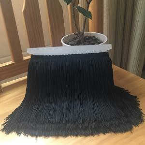 30Cm 프린지 레이스 의류 트림 라틴 벨리댄스 무대 드레스 커튼 밑단, 램프 갓