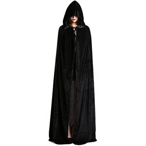 할로윈, 크리스마스, 부활절, 바 이벤트, 휴일 파티, 마술 망토, 뱀파이어 망토용 블랙 벨벳 망토